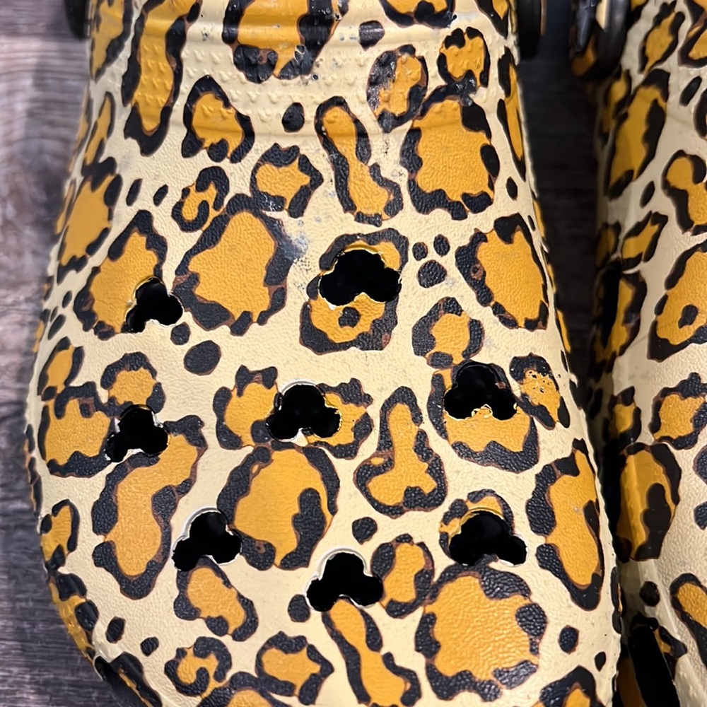Disney Leopard Crocs - Picture 2 of 5